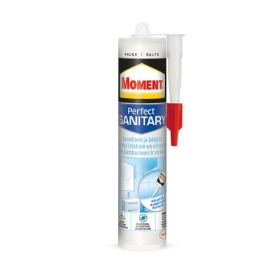 Moment Sanitary Silicone Trans. 280ml hermetikis
