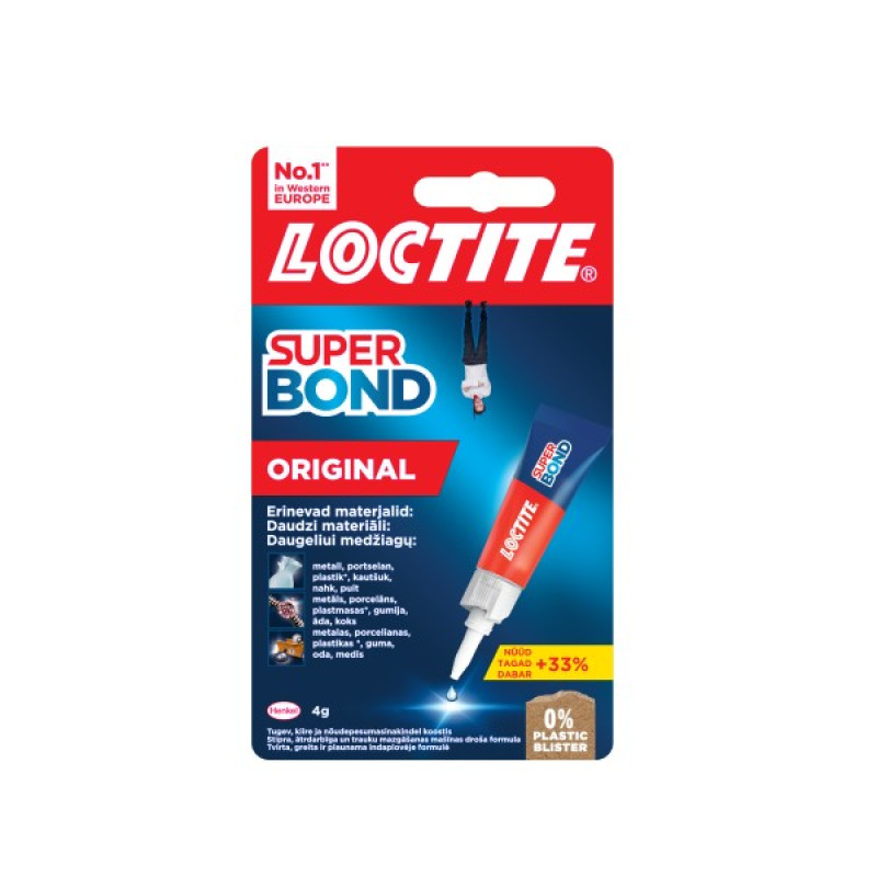 Super Bond Original Liquid cianakrilata lime 4g