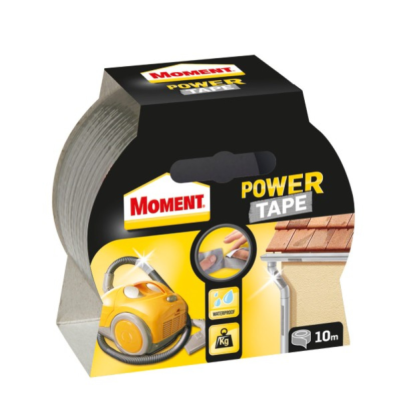 Moment PowerTape limlenta 10m, sudraba