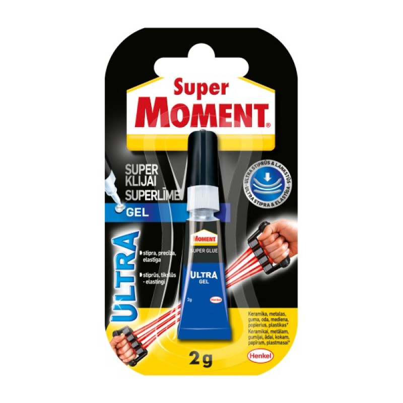 Super Moment Ultra Gel cianakrilata superlime 2g