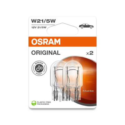 Osram auto OS W21/5W 7515 21/5W 12V W3X16Q BLI2DK spuldze