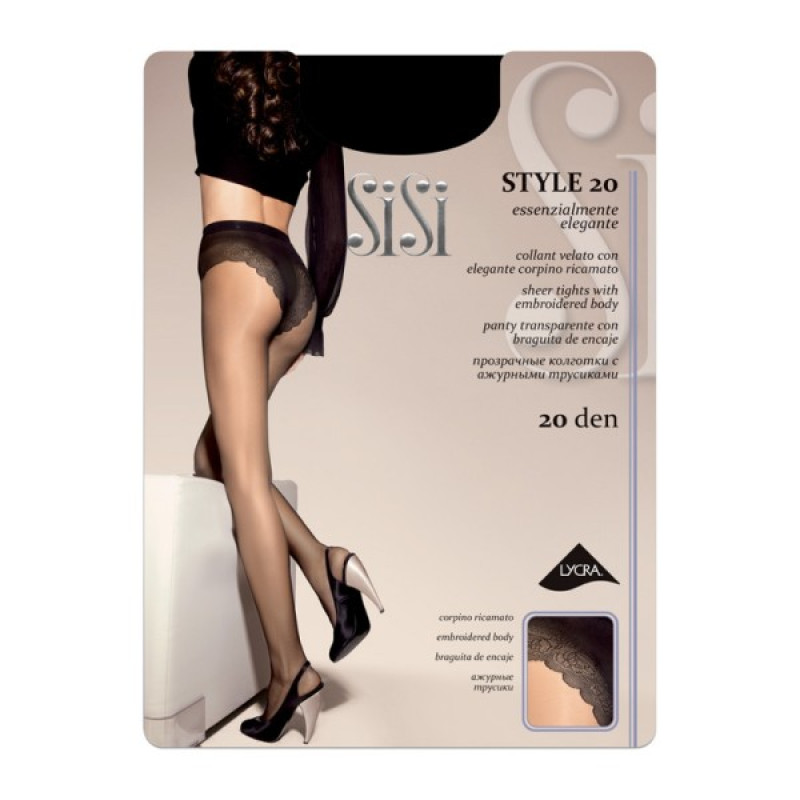 SiSi Style 20den 2-S DAINO zeķubikses