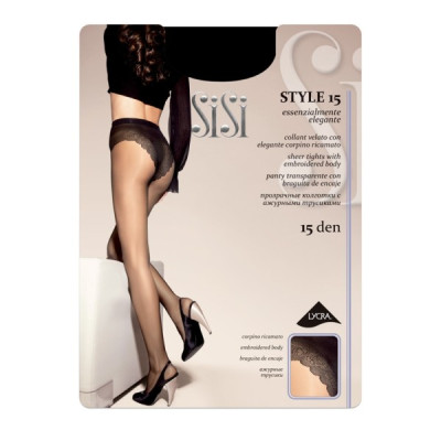 SiSi Style 15den 4-L DAINO zeķubikses