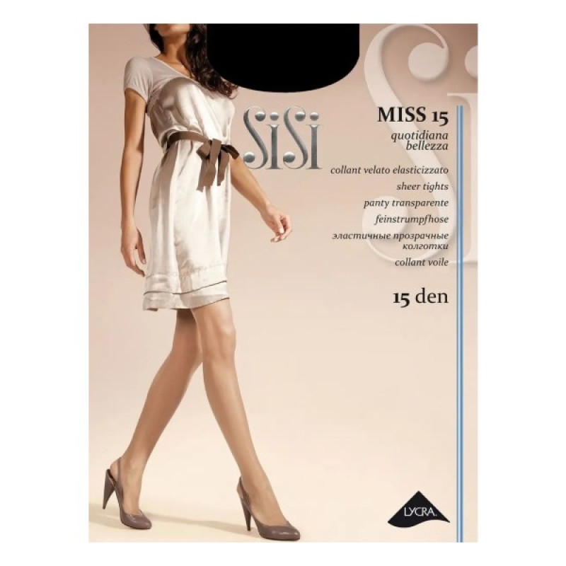 SiSi Miss 15den 4-L DAINO zeķubikses