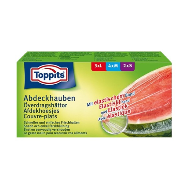 Toppits "Ātrie" pārvalki, 5 gab., 3 izmēri