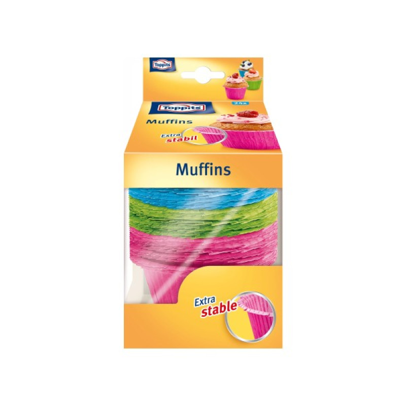 Toppits Stable mafinu glāzītes 24 gab.