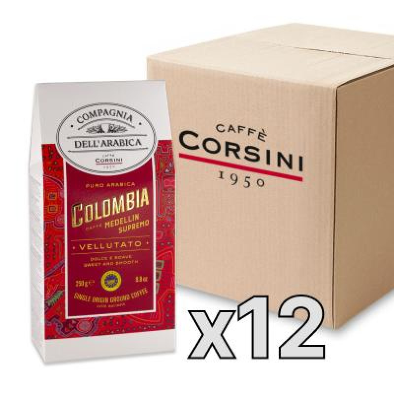 Caffe Corsini Compagnia dell'Arabica Colombia malta kafija, 250g, kaste