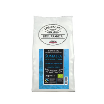 Caffe Corsini Compagnia dell'Arabica Grand Cru Sumatra kafijas pupiņas, 250g