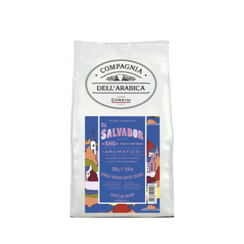 Caffe Corsini Compagnia dell'Arabica El Salvador kafijas pupiņas, 250g