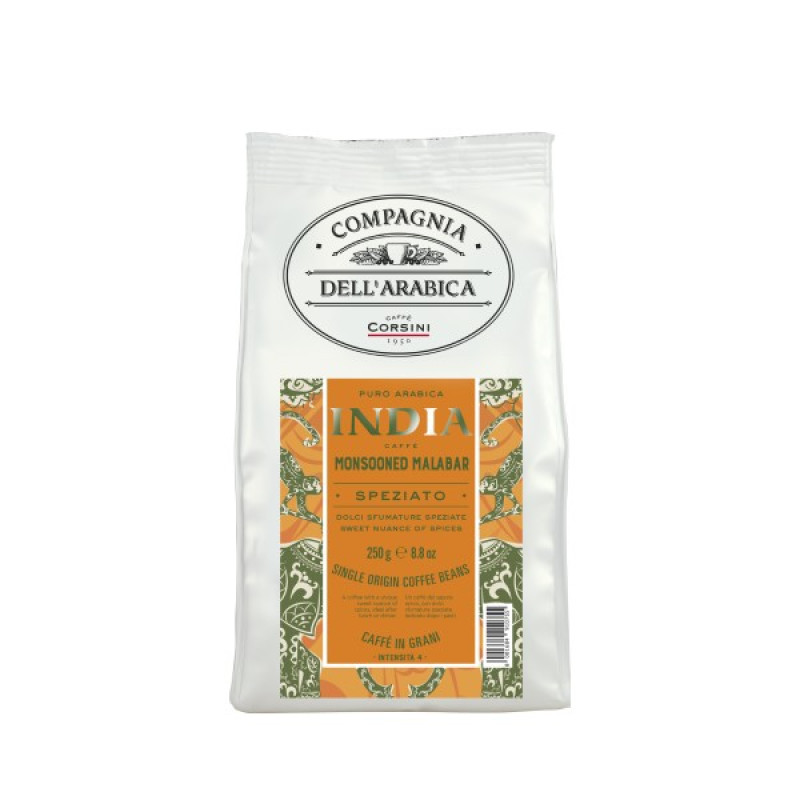 Caffe Corsini Compagnia dell'Arabica India kafijas pupiņas, 250g