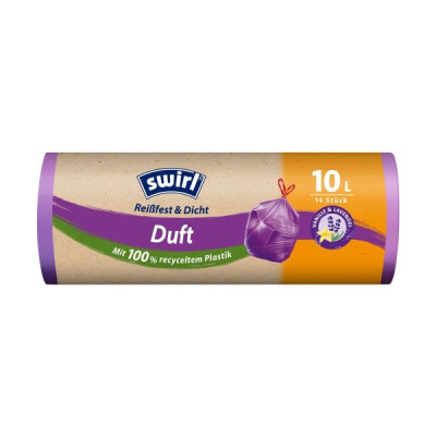 Swirl 14 gab.x10L aromatizētie atkritumu maisi (vaniļa-lavanda)