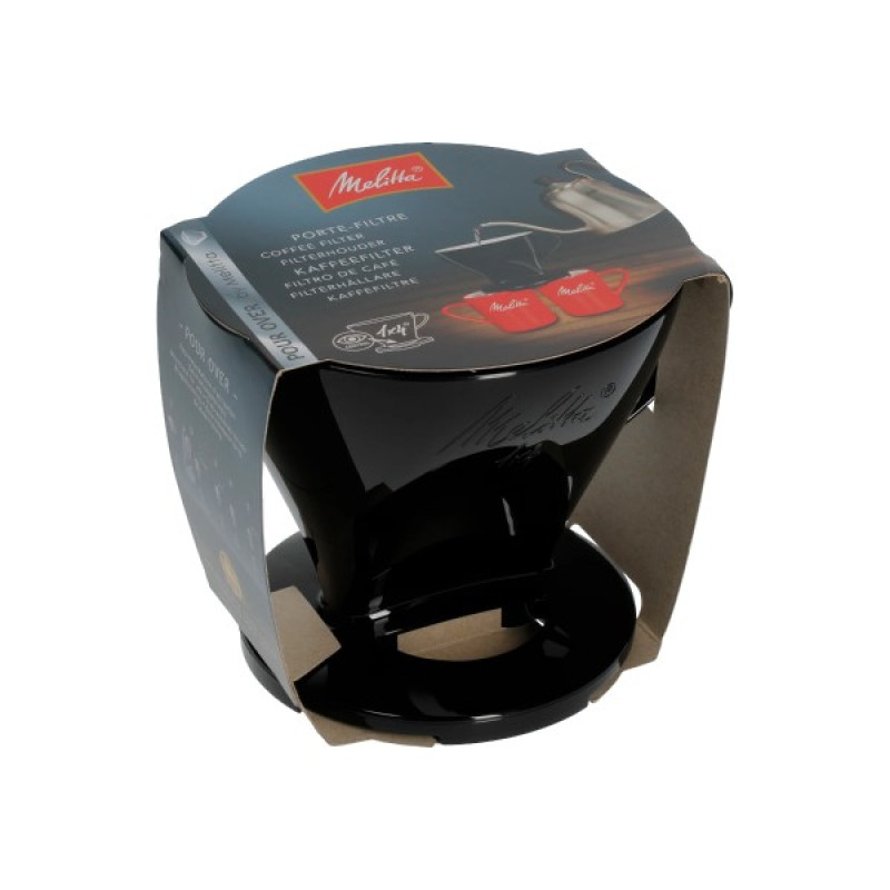 Melitta Plastmasas kafijas filtru konuss 1x4, melns